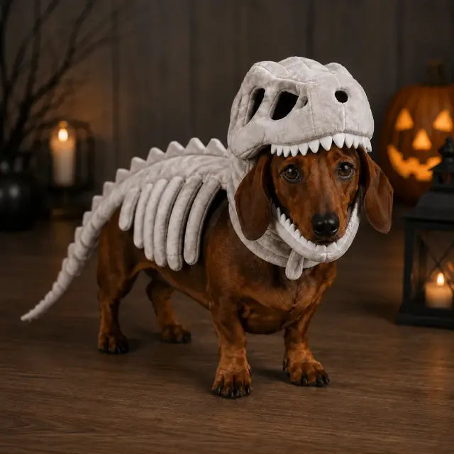 Costume Scheletro Dino - vista 3